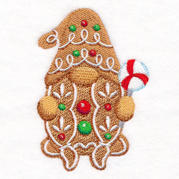 Christmas Gingerbread Lady Gnome - Image 4