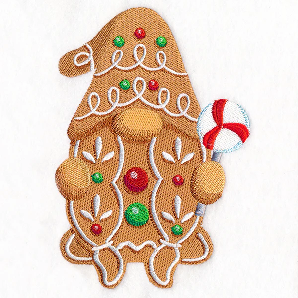 Christmas Gingerbread Lady Gnome - Image 5