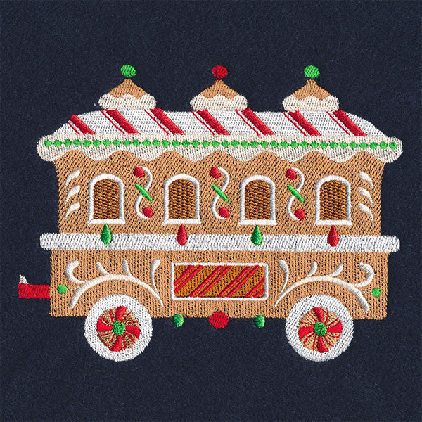 Christmas Gingerbread Train - Box Car - Image 5