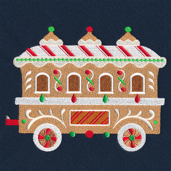 Christmas Gingerbread Train - Box Car - Image 7