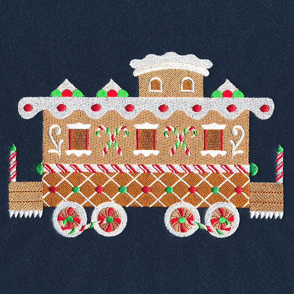 Christmas Gingerbread Train - Caboose - Image 3