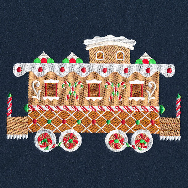 Christmas Gingerbread Train - Caboose - Image 5