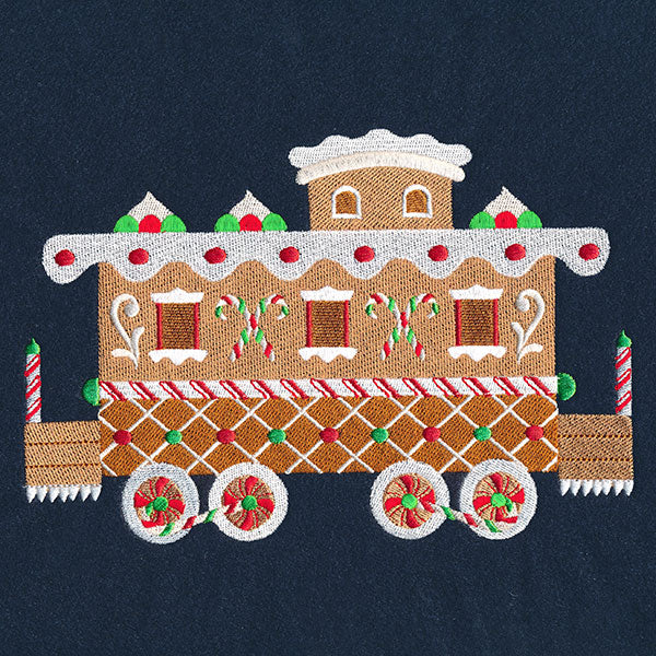 Christmas Gingerbread Train - Caboose - Image 7