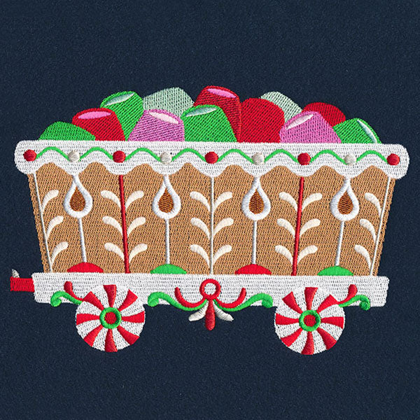 Christmas Gingerbread Train - Candy Box Car - Image 7