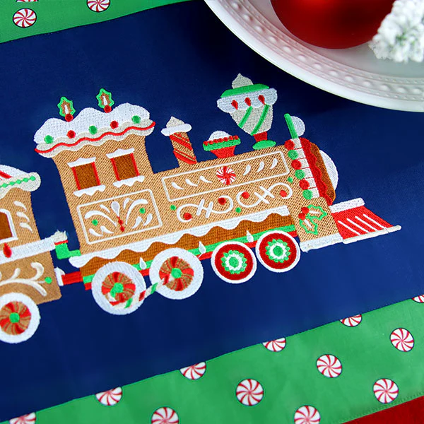 Christmas Gingerbread Train - Engine - Image 6