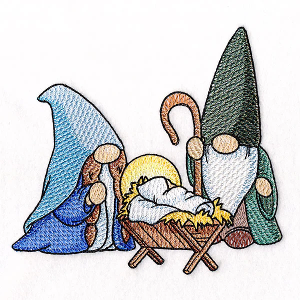 Christmas Gnome Gnativity Scene - Image 3