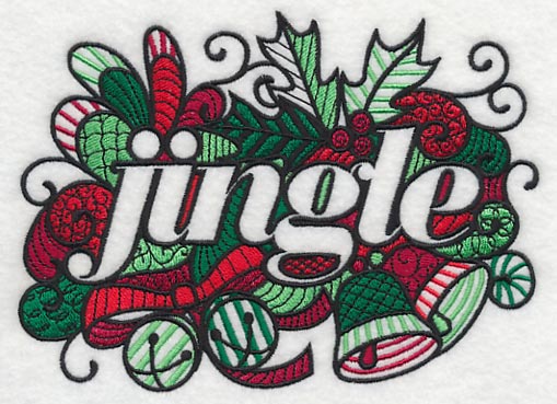 Christmas Jingle (Blackwork) - Image 4