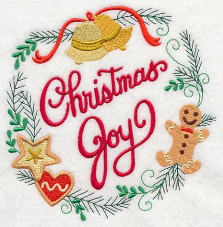 Christmas Joy Wreath - Image 3