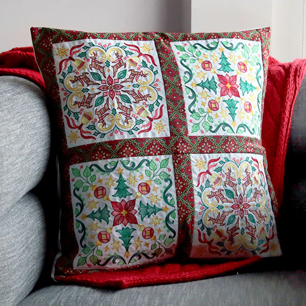 Christmas Kaleidoscope Trees Square - Image 10
