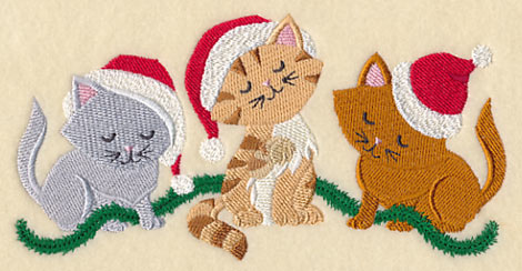 Christmas Kitten Trio - Image 5