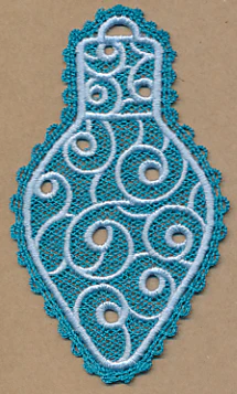Christmas Light (Battenburg Lace with Rayon) - Image 2