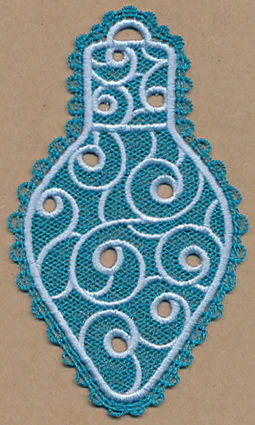 Christmas Light (Battenburg Lace with Rayon) - Image 4