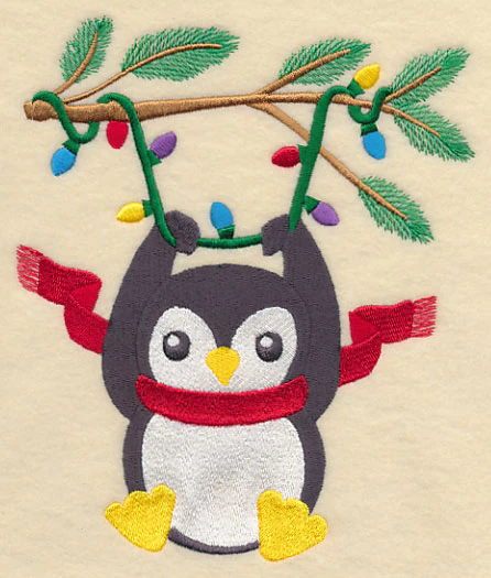 Christmas Lights and Penguin - Image 4