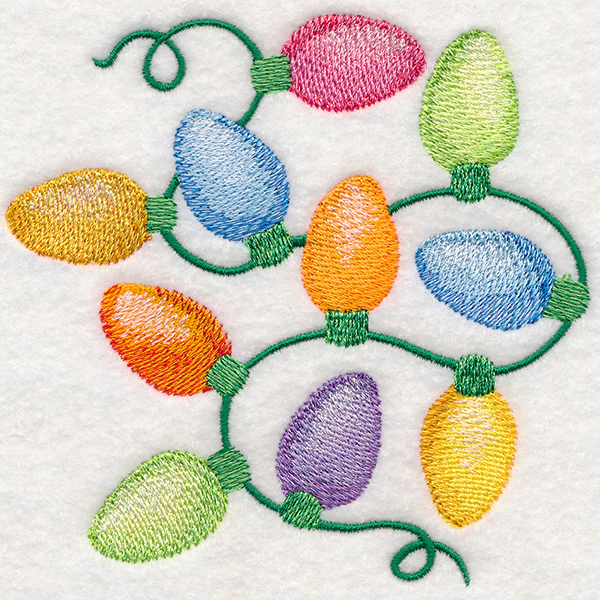 Christmas Lights in Watercolor - Image 4