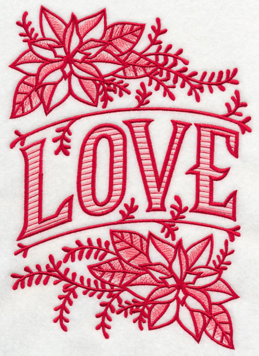 Christmas Love and Poinsettia - Image 4