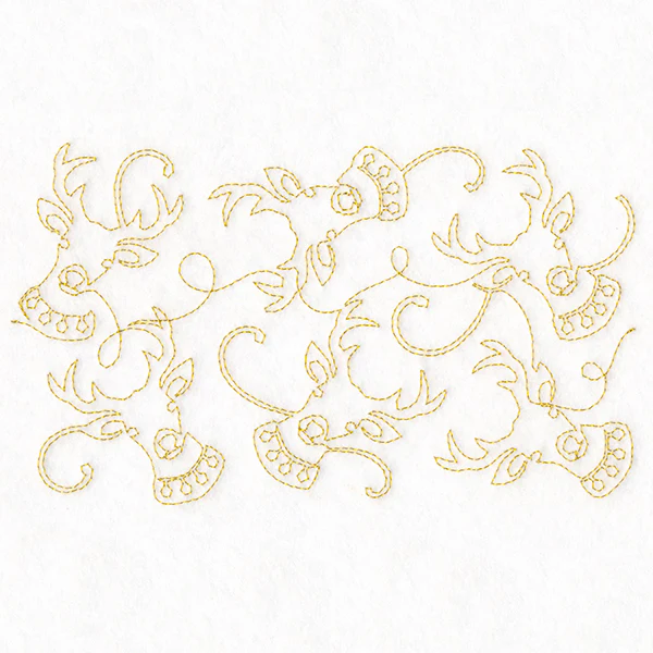 Christmas Magic - Reindeer (Edge-to-Edge Quilting) - Image 4