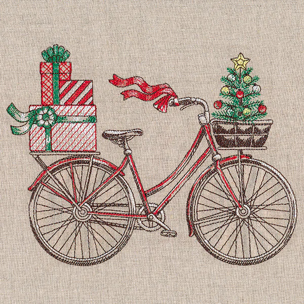 Christmas Market Bicycle - Image 2