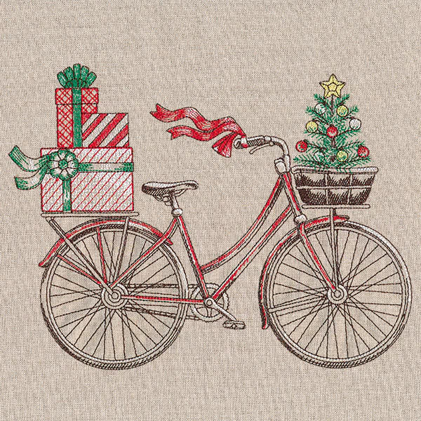 Christmas Market Bicycle - Image 4
