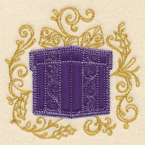 Christmas Memories - Gift (Heirloom Applique) - Image 5