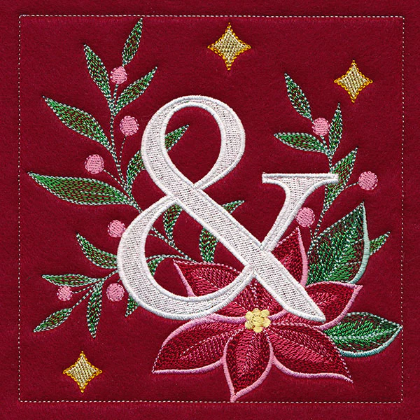 Christmas Merry & Bright Ampersand - Image 9