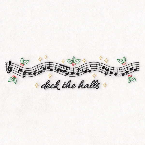 Christmas Music Borders - Deck the Halls - Image 3