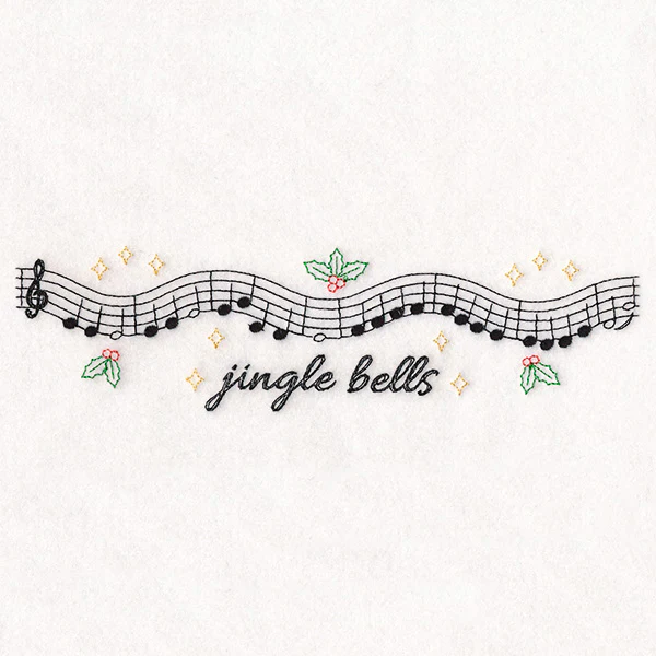 Christmas Music Borders - Jingle Bells - Image 2