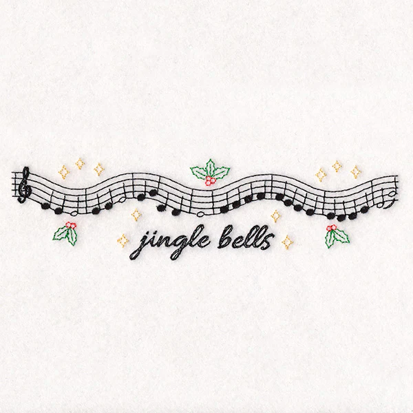 Christmas Music Borders - Jingle Bells - Image 3