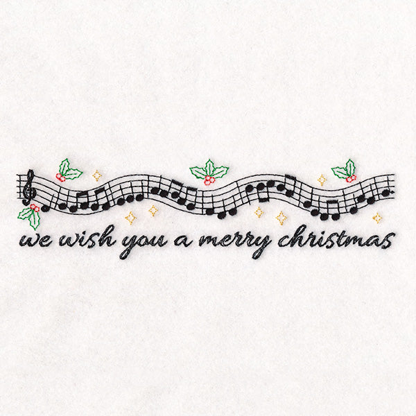 Christmas Music Borders - We Wish You Merry Christmas - Image 5