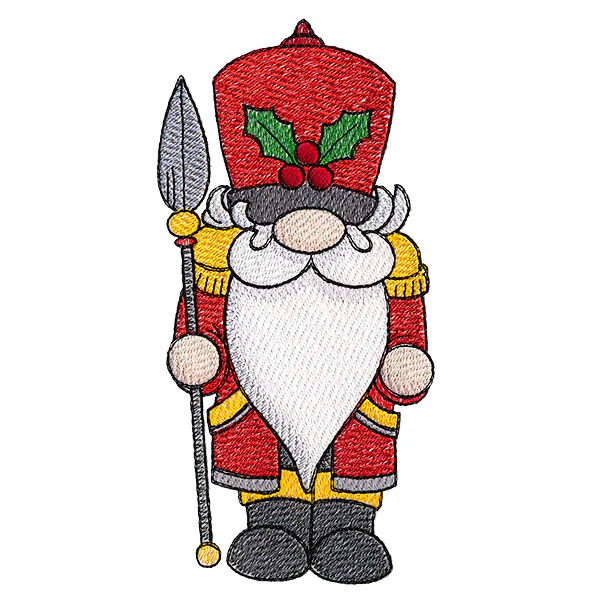 Christmas Nutcracker Soldier Gnome - Image 3