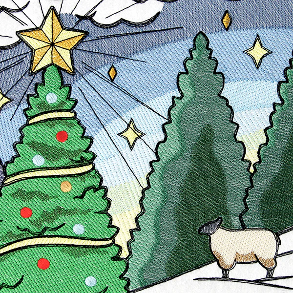 Christmas on the Farm Scene - Block 1 - Image 19