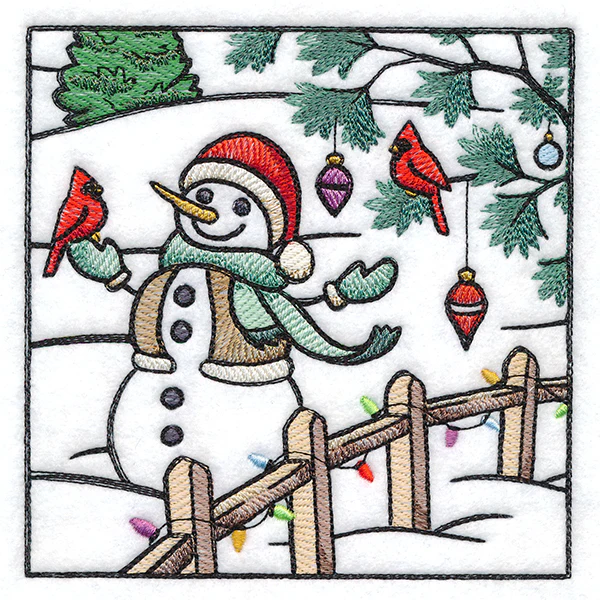 Christmas on the Farm Scene - Block 6 - Image 10