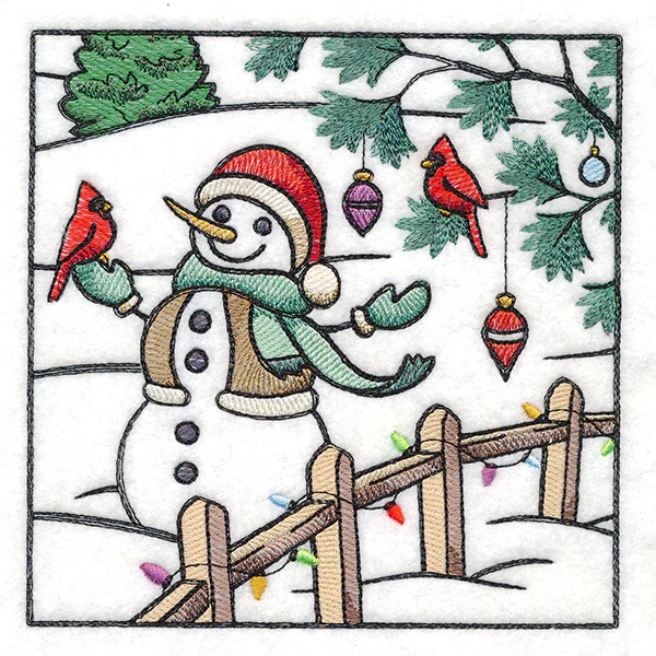 Christmas on the Farm Scene - Block 6 - Image 7