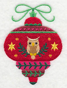 Christmas Ornament and Owl - Image 2