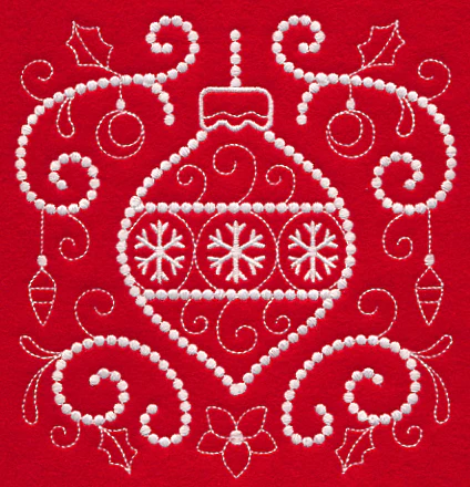 Christmas Ornament (Candlewicking) - Image 3