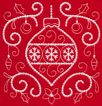 Christmas Ornament (Candlewicking) - Image 4