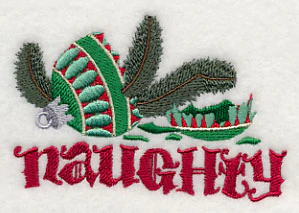 Christmas Ornament - Naughty - Image 3