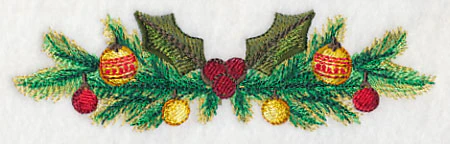 Christmas Ornaments Border in Watercolor - Image 4