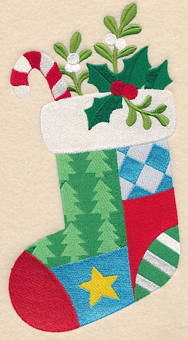 Christmas Patch Stocking - Image 2