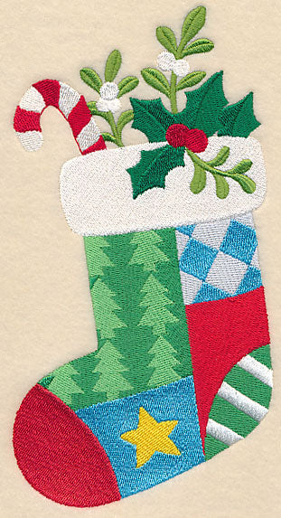 Christmas Patch Stocking - Image 3