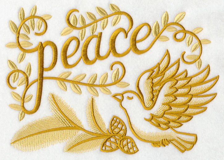 Christmas Peace and Dove