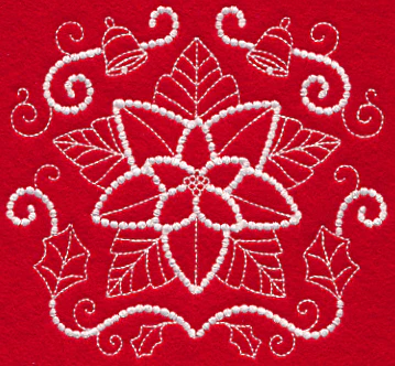 Christmas Poinsettia (Candlewicking) - Image 4