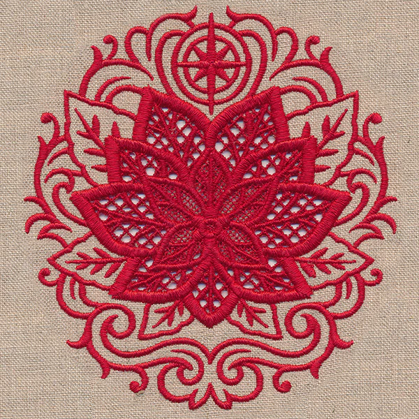 Christmas Poinsettia Feature (Cutwork) - Image 3