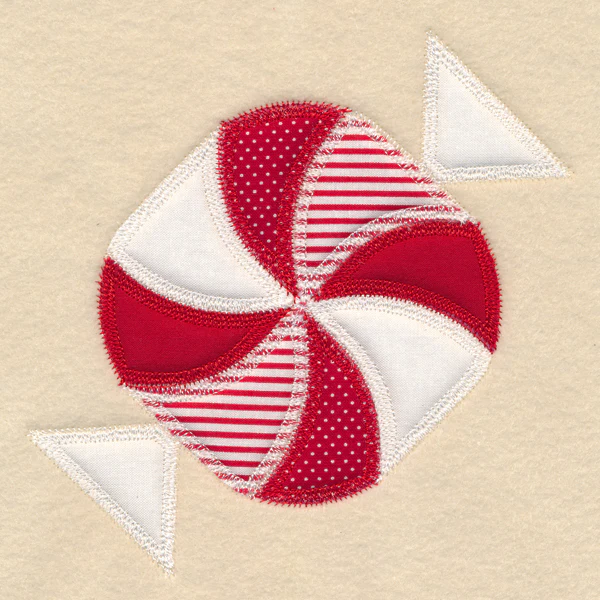 Christmas Quilt Block - Candy (In-the-Hoop) - Image 6