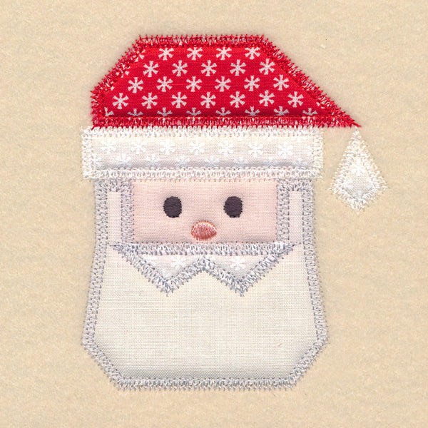 Christmas Quilt Block - Santa (In-the-Hoop) - Image 4