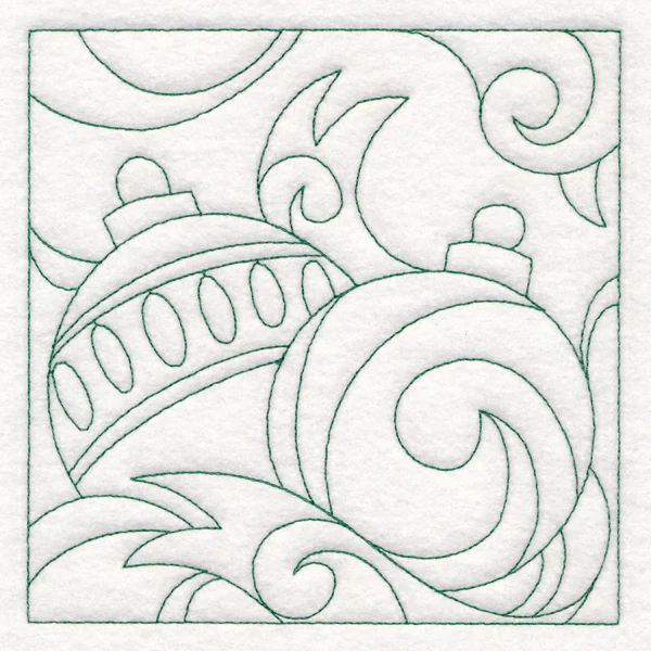 Christmas Quilting - Ornament (Double Run) - Image 3