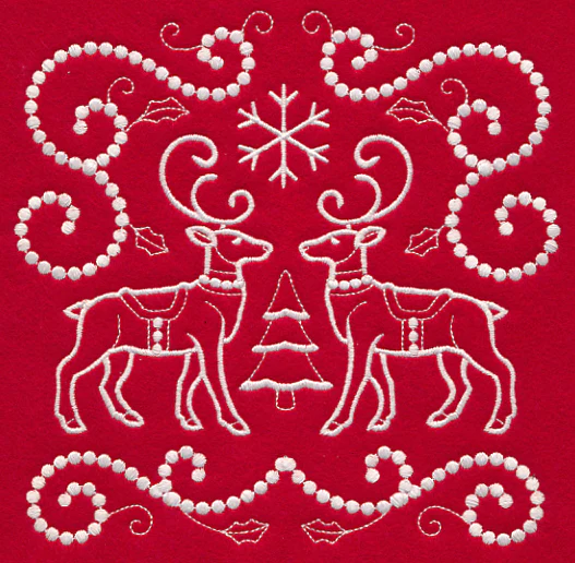 Christmas Reindeer (Candlewicking) - Image 2
