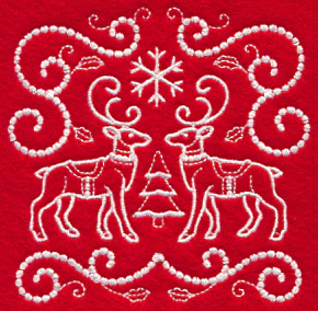 Christmas Reindeer (Candlewicking) - Image 5