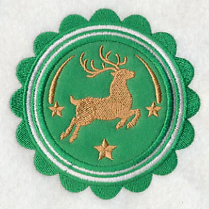 Christmas Reindeer Stamp (Applique) - Image 5