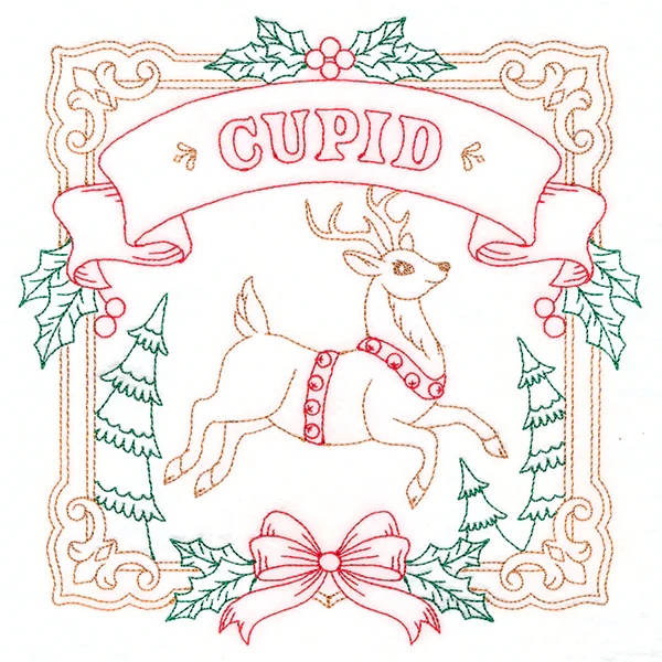 Christmas Reindeer Team - Cupid - Image 4