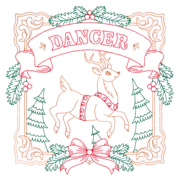 Christmas Reindeer Team - Dancer - Image 4